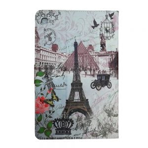 کیف کلاسوری طرح ایفل | تبلت سامسونگ Tab S6 Lite (P610-P615 -P613-P619-P620-P625)