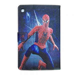 کیف کلاسوری طرح اسپایدرمن 1 | تبلت سامسونگ Tab S6 Lite (P610-P615 -P613-P619-P620-P625)