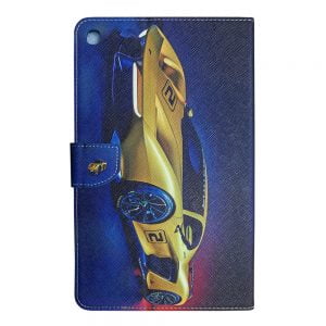 کیف کلاسوری طرح ماشین | تبلت سامسونگ Tab S6 Lite (P610-P615 -P613-P619-P620-P625)