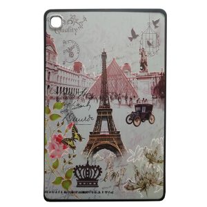 کاور طرحدار ایفل | تبلت سامسونگ Galaxy tab S6 Lite | P610-P613 -P615-P619-P620-P625