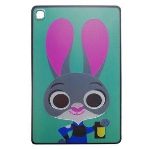 کاور طرحدار خرگوش | تبلت سامسونگ Galaxy tab S6 Lite | P610-P613 -P615-P619-P620-P625
