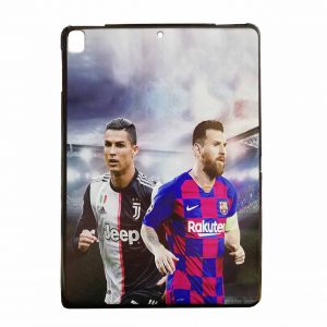 کاور ژلهای طرح مسی و رونالدو مدل Apple iPad 9.7 inch / Air / Air 2 / New / Pro