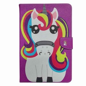 کیف کلاسوری طرح یونیکورن / تبلت سامسونگ Galaxy Tab A7 T500-T505