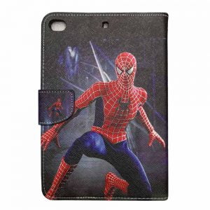 کیف کلاسوری طرح اسپایدرمن 1 | تبلت اپل ipad mini 1-2-3-4-5