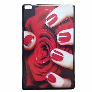 کاور ژله‌ای طرح رز / تبلت لنوو Tab 8504X