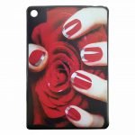 کاور ژلهای طرح رز/ تبلت هواوی MediaPad 10 M5 Lite