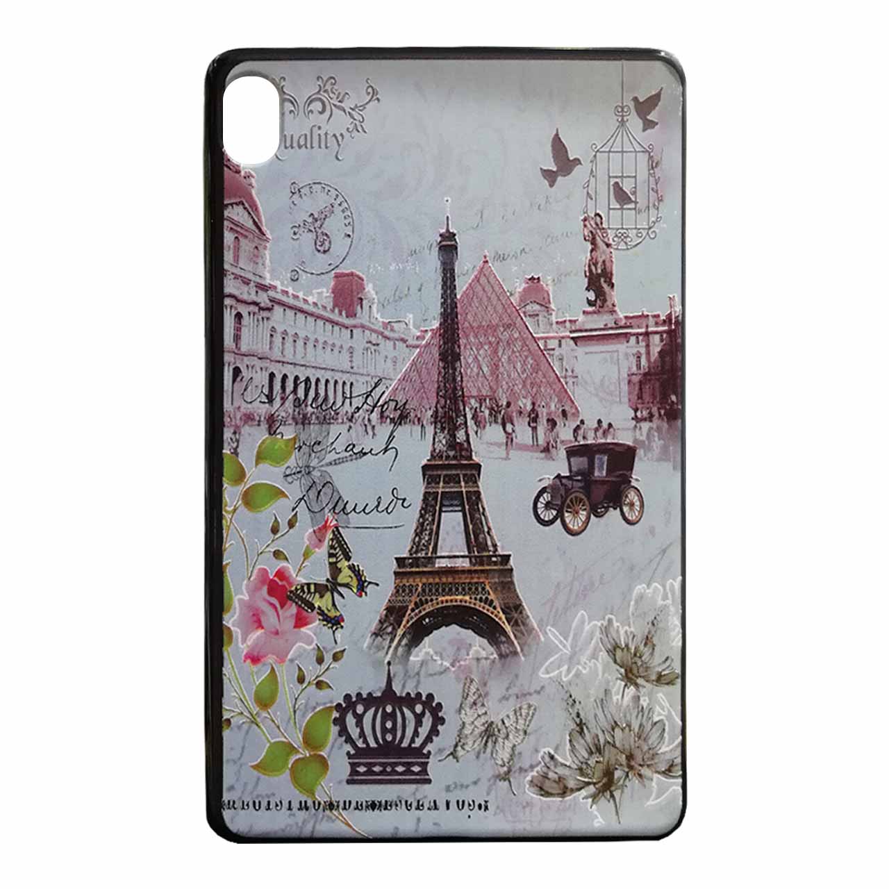 کاور ژله‌ای طرح ایفل / تبلت هواوی MediaPad 8.4 M6