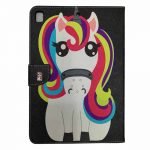 کیف کلاسوری طرح یونیکورن / تبلت اپل ipad 5، 6، 7، 8