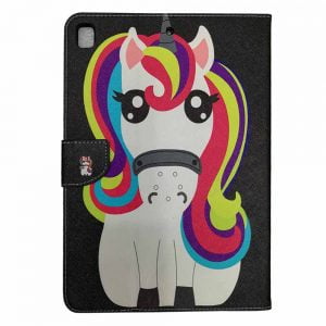 کیف کلاسوری طرح یونیکورن | تبلت اپل iPad 9.7 (Air 1-Air 2-New-Pro 2)