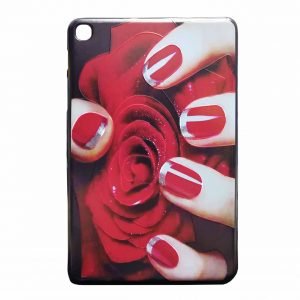 کاور ژله ای طرح رز / تبلت سامسونگ Galaxy Tab A 8 P205