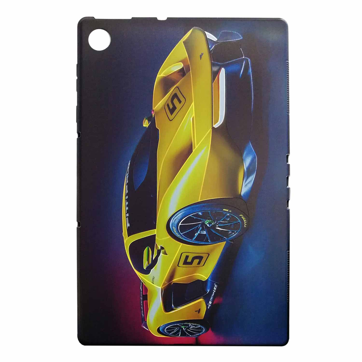 کاور ژله‌ای طرح ماشین / تبلت لنوو Tab M10 Plus X606