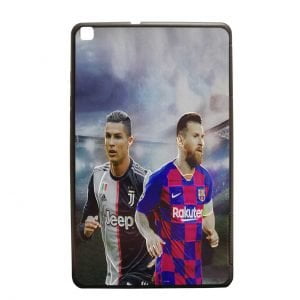 کاور ژله‌ای طرح مسی و ورنالدو مدل Samsung Galaxy tab A 8:0 / T290-T295