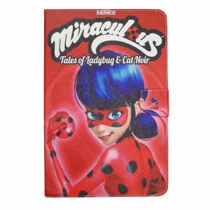 کیف کلاسوری طرح دختر کفشدوزکی 1 | تبلت سامسونگ Tab S7 (T870-T875)