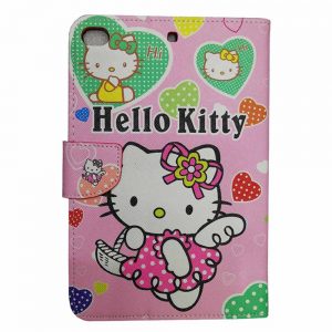 کیف کلاسوری طرح کیتی | تبلت اپل ipad mini 1-2-3-4-5