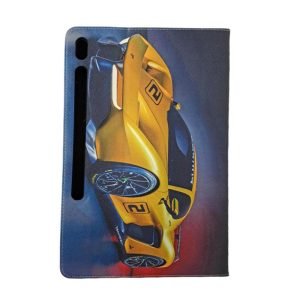 کیف کلاسوری طرح ماشین | تبلت سامسونگ Tab S7 Plus (T970-T975)