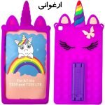 کاور سیلیکونی پاپت ارغوانی تبلت سامسونگ A7 lite T220-T225