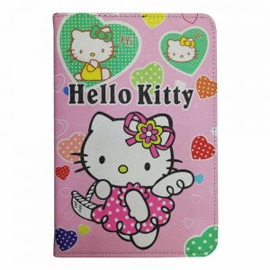 کیف کلاسوری طرح کیتی / تبلت اپل ipad mini 1، 2، 3، 4، 5