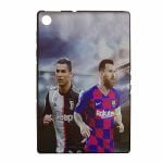 کاور ژلهای طرح مسی و رونالدو / تبلت لنوو Tab M10 Plus X606