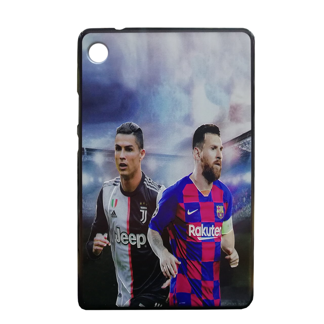 کاور ژلهای طرح مسی و رونالدو / تبلت هواوی MatePad T8