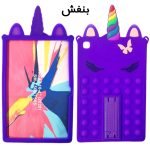 کاور سیلیکونی پاپیت بنفش/ تبلت سامسونگ A7 T500-T505