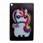 کاور ژله‌ای طرح یونیکوررن مشکی مدل Samsung Galaxy tab A 10.1 / T510-T515