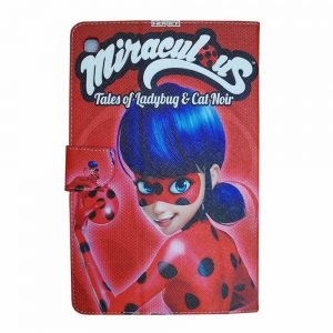 کیف کلاسوری طرح دختر کفشدوزکی 1 | تبلت سامسونگ Tab A 10.1 (T510-T515)