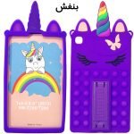 کاور سیلیکونی پاپت بنفش / تبلت سامسونگ Tab A8 T90-T295