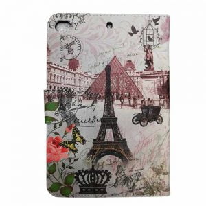 کیف کلاسوری طرح ایفل | تبلت اپل ipad mini 1-2-3-4-5