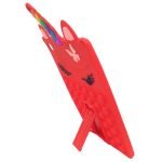 کاور سیلیکونی پاپیت تبلت سامسونگ A7 T500-T505 در حالت استند