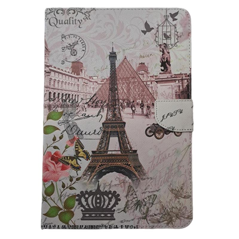 کیف کلاسوری طرح ایفل / تبلت سامسونگ Galaxy Tab A7 T500-T505