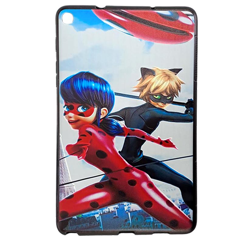 کاور ژله ای طرح دختر کفشدوزکی 4 / تبلت سامسونگ Galaxy Tab A 8 P205