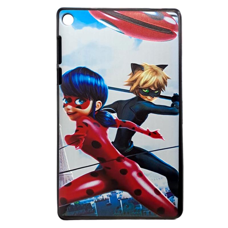 کاور ژلهای طرح دختر کفشدوزکی 4 / تبلت لنوو Tab 3 7 - 710L