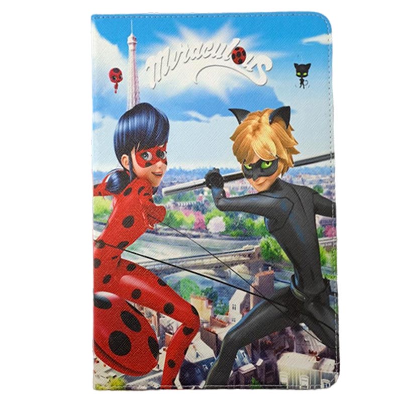 کیف کلاسوری طرح دختر کفشدوزکی 2 / تبلت سامسونگ Galaxy Tab A P580-P585