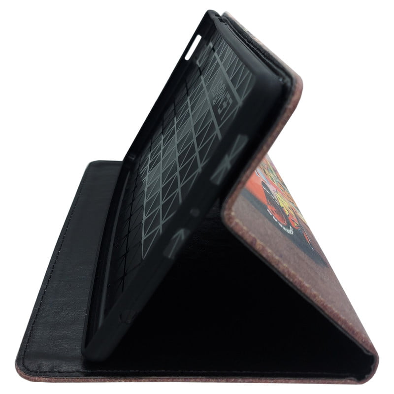 کیف کلاسوری طرح مک کویین 1 / تبلت سامسونگ Galaxy S6 Lite P610-P615