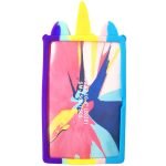 کاور سیلیکونی پاپیت طرح رنگین کمانی 6 / تبلت سامسونگ A7 T500-T505