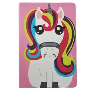 کیف کلاسوری طرح یونیکورن / تبلت اپل ipad 10.2-10.5