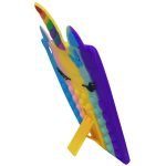 کاور سیلیکونی و استند پاپیت طرح رنگین کمانی 1 / تبلت سامسونگ A7 T500-T505