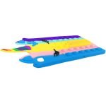 کاور سیلیکونی پاپیت طرح رنگین کمانی 1 / تبلت سامسونگ A7 T500-T505