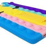 کاور سیلیکونی پاپیت طرح رنگین کمانی 1 تبلت سامسونگ A7 T500-T505