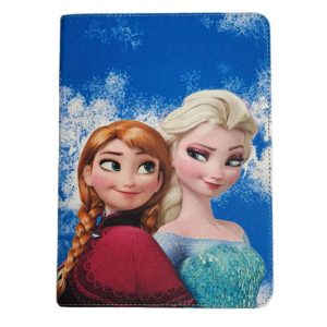 کیف کلاسوری طرح السا و آنا 2 / تبلت اپل ipad 5، 6، 7، 8