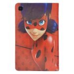 کیف کلاسوری طرح دختر کفشدوزکی 1 / تبلت سامسونگ Galaxy S6 Lite P610-P615