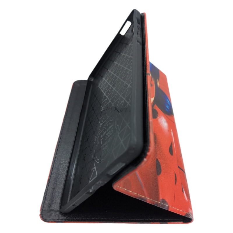 کیف کلاسوری طرح دختر کفشدوزکی 1 / تبلت سامسونگ Galaxy S6 Lite P610-P615