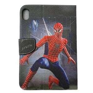 کیف کلاسوری طرح اسپایدرمن 1 | تبلت اپل ipad mini 6 / mini 7
