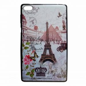 کاور ژله‌ای طرح ایفل / تبلت لنوو Tab E7 TB-7104i