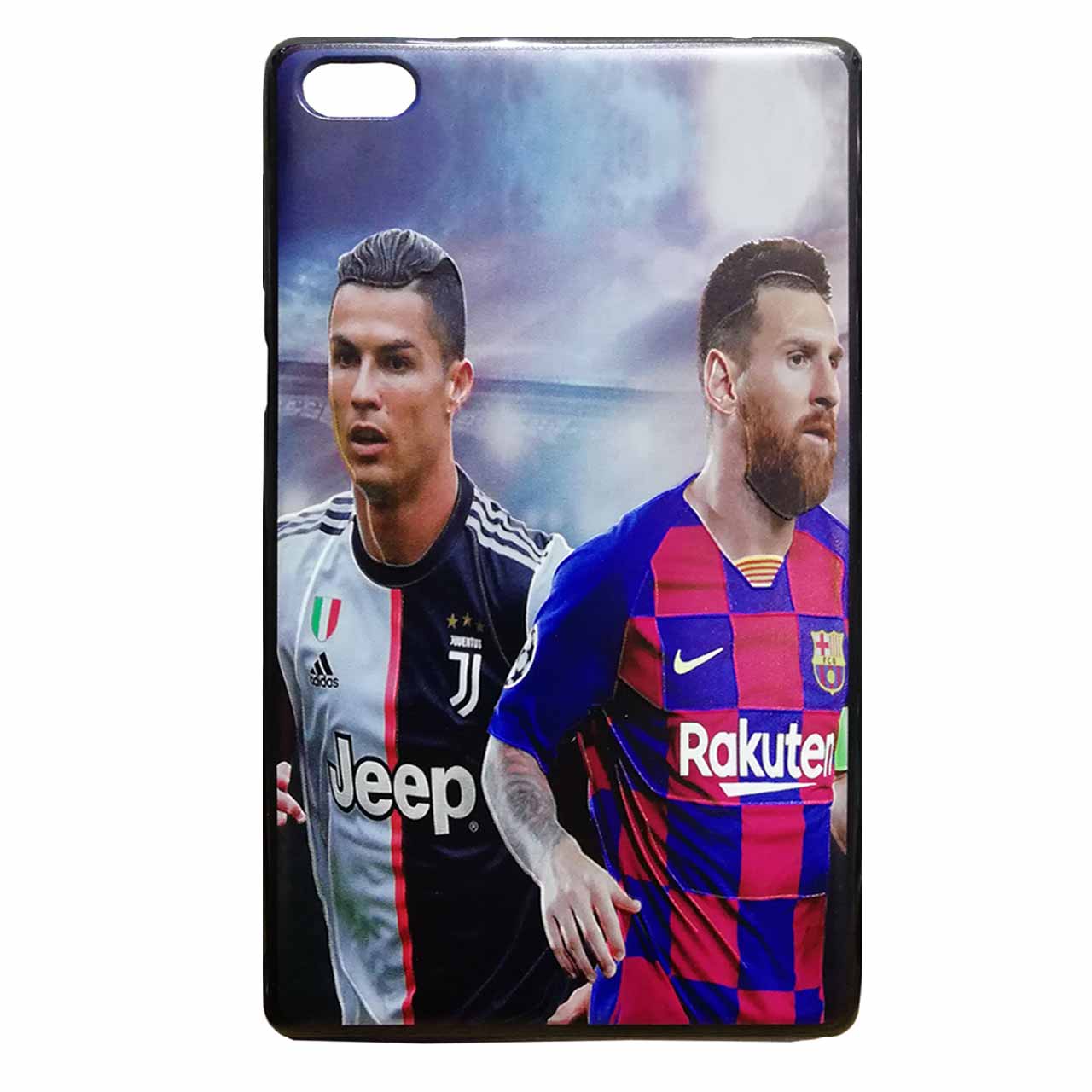 کاور ژله‌ای طرح مسی و رونالدو / تبلت لنوو Tab E7 TB-7104i