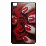 کاور ژلهای طرح رز / تبلت لنوو Tab E7 TB-7104i