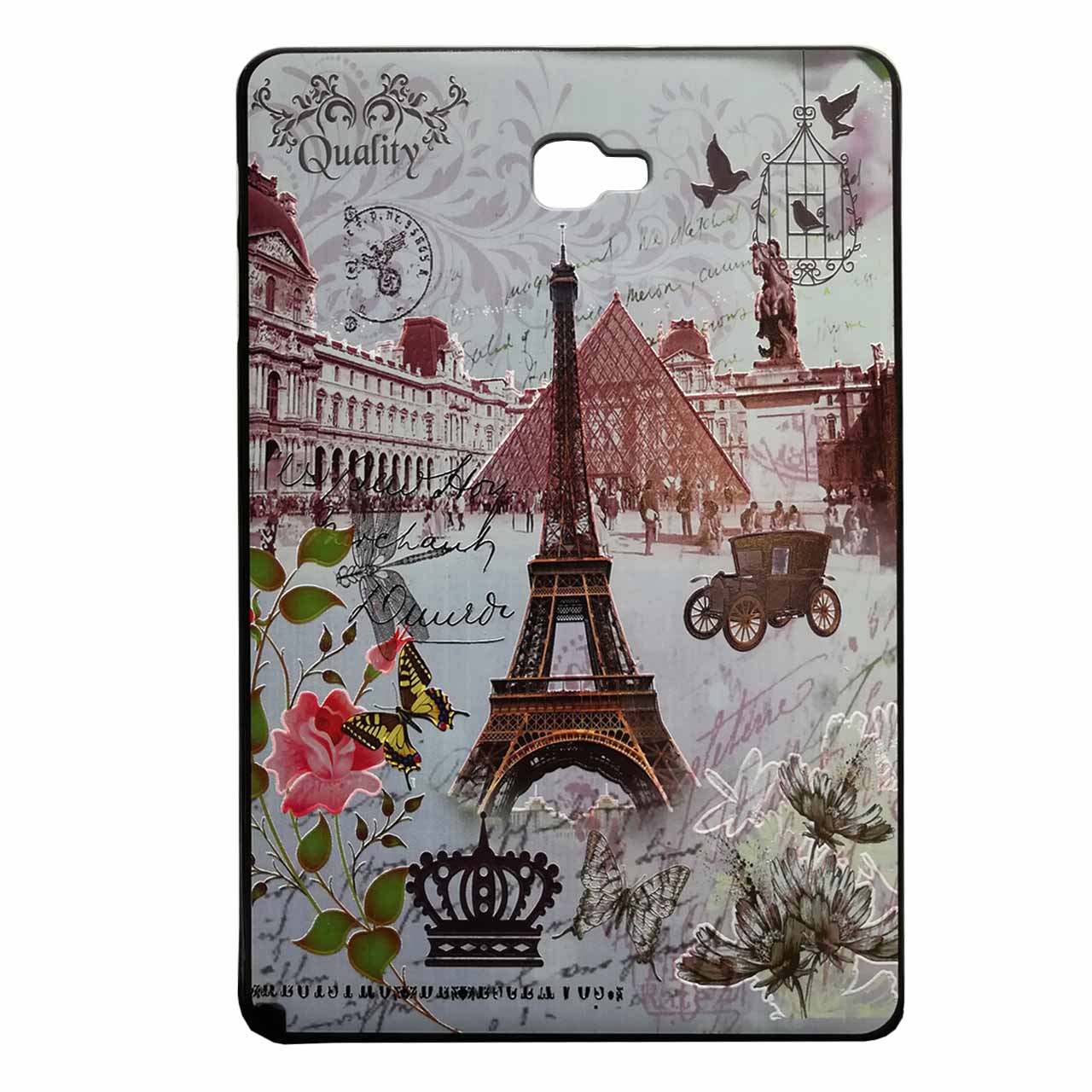 کاور ژله‌ای طرح ایفل / تبلت سامسونگ Galaxy tab A P580-P585