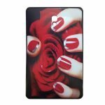 کاور ژلهای طرح رز / تبلت سامسونگ Galaxy Tab A T590 - T595