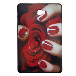 کاور ژلهای طرح رز / تبلت سامسونگ Galaxy tab A P580-P585