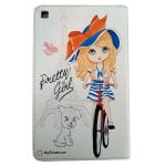 کیف کلاسوری ایرانی طرح دختر دوچرخه سوار / تبلت سامسونگ Galaxy tab A 8 inch T295